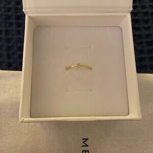 Mejuri Solo Diamond Ring